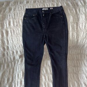 Re/Done Dark Denim Straight Leg Jeans